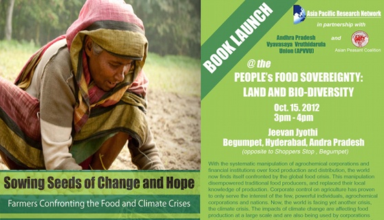 BOOK LAUNCH: Sowing Seeds of Change and Hope