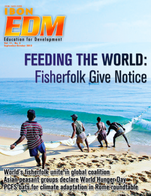 You are currently viewing Feeding the World: Fisherfolk Give Notice (September-October 2012)