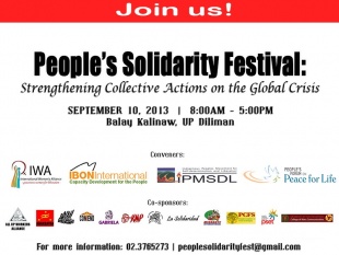 Save the Date: People's Solidarity Festival