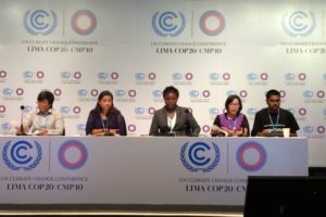 Most vulnerable communities send strong message to COP 20