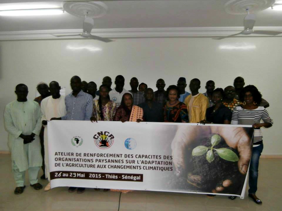 IBON CJ partners in Senegal hold successful training on agriculture and climate change adaptation