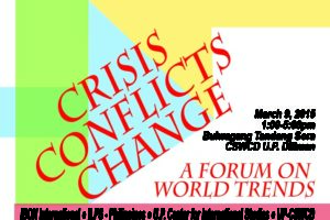 Crisis Conflicts Change: A Forum on World Trends