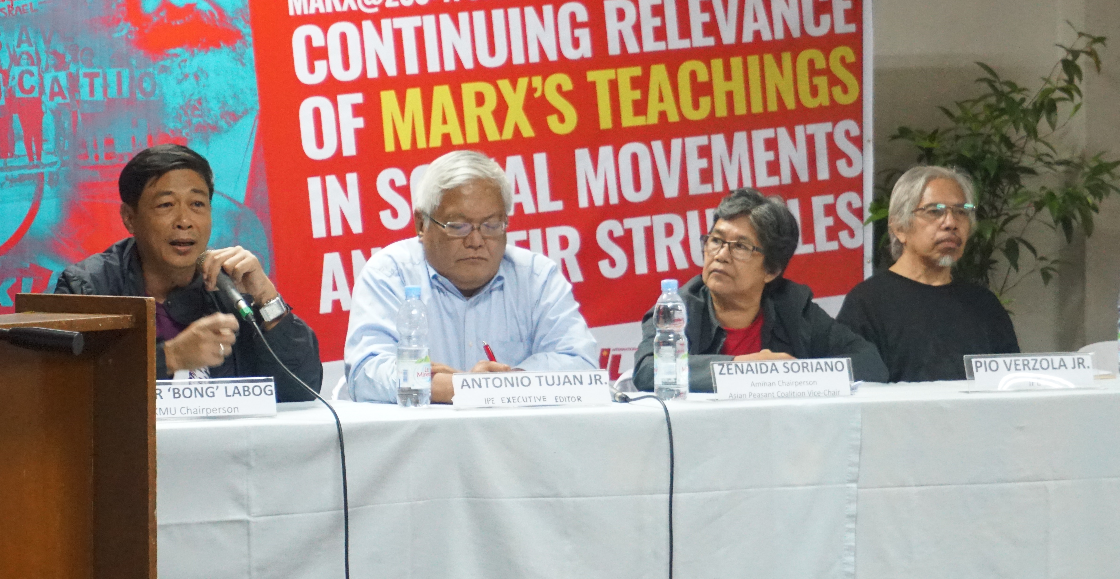 You are currently viewing Manila study conference looks at Marx’s legacy to social movements
