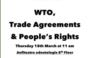 Workshop at WSF2018: WTO, Trade Agreements & People’s Rights