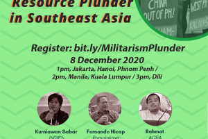 Webinar / On Militarism and Resource Plunder in Southeast Asia