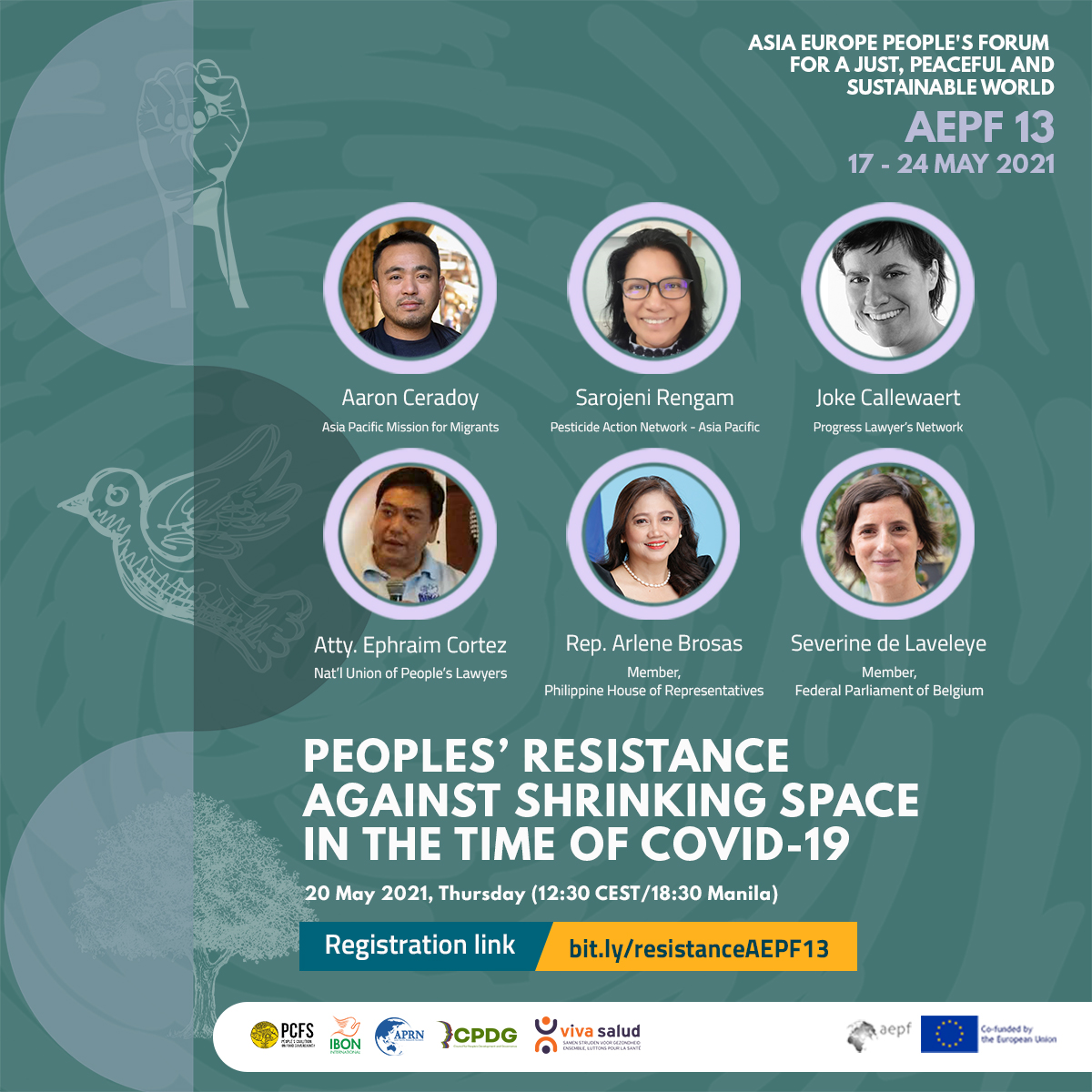 You are currently viewing WEBINAR / Peoples’ Resistance Against Shrinking Space in the Time of COVID-19 (May 20)
