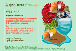 Webinar Series on Sustainable Consumption and Production in Asia and Africa