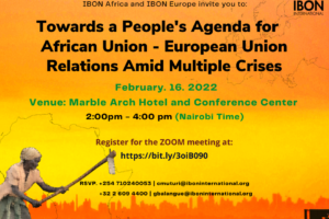 [FORUM] Towards a People’s Agenda for Africa Union-European Union Relations Amid Multiple Crises