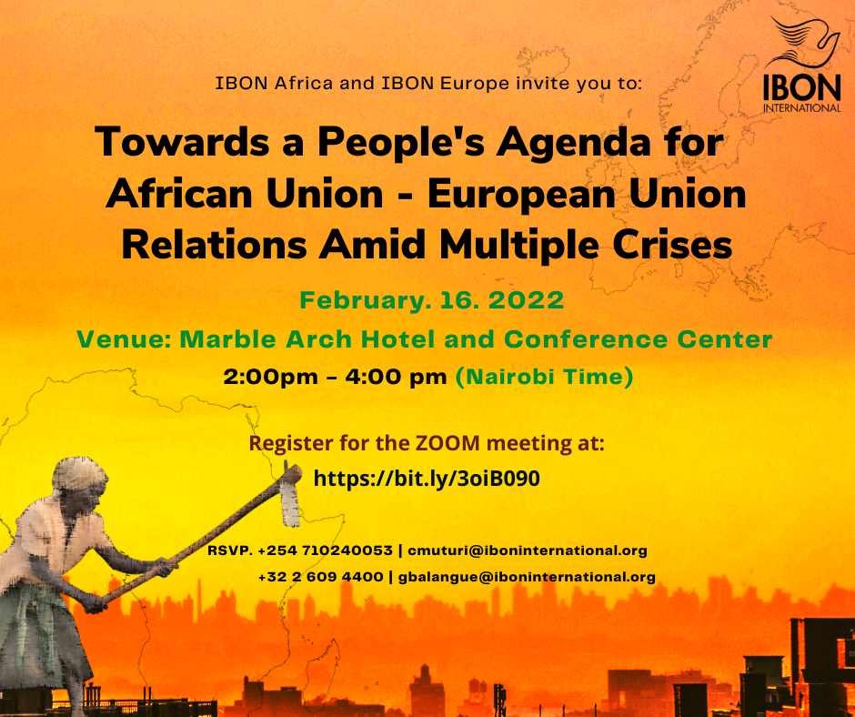 You are currently viewing [FORUM] Towards a People’s Agenda for Africa Union-European Union Relations Amid Multiple Crises