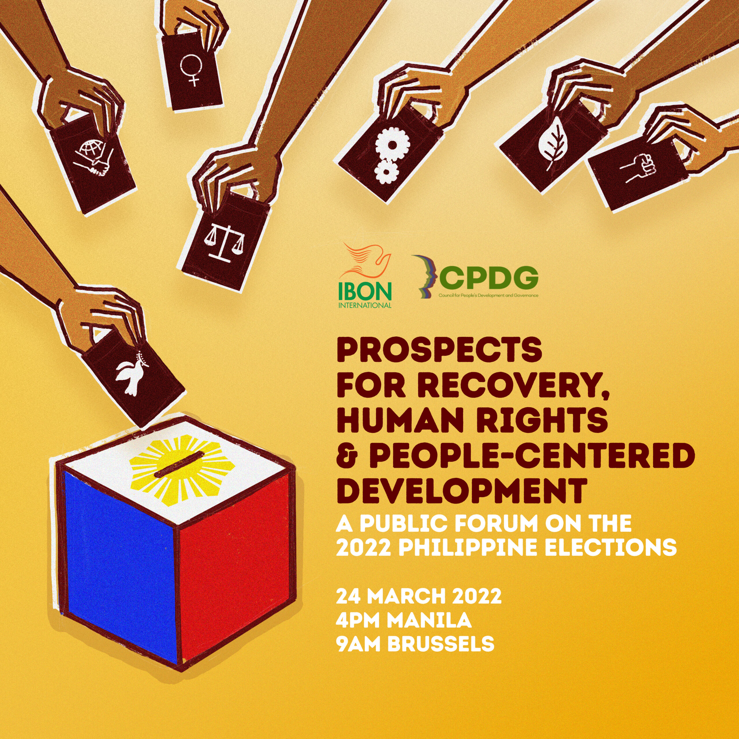 You are currently viewing Prospects for Recovery, Human Rights and People-Centred Development: A Public Forum on the 2022 Philippine Elections
