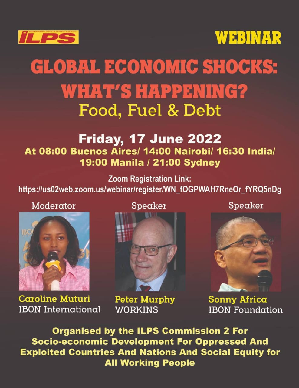 [WEBINAR] Global Economic Shocks: What’s Happening? Focus on Food, Fuel and Debt