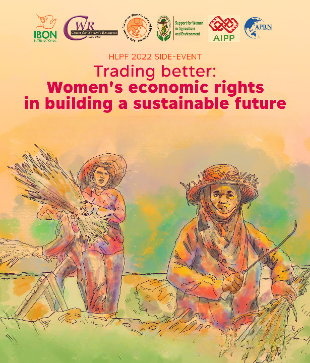 Women speak out for people-centred trade, against the WTO’s neoliberal regime