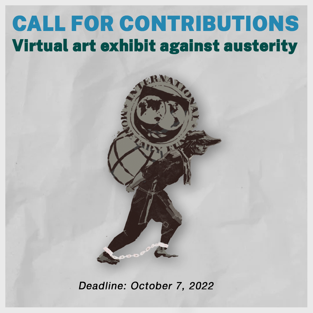 CALL FOR CONTRIBUTIONS: Virtual art exhibit against austerity