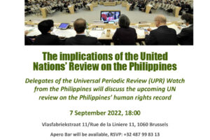 [EVENT] From Duterte to Marcos, Jr.: The implications of the United Nations Review on the Philippines