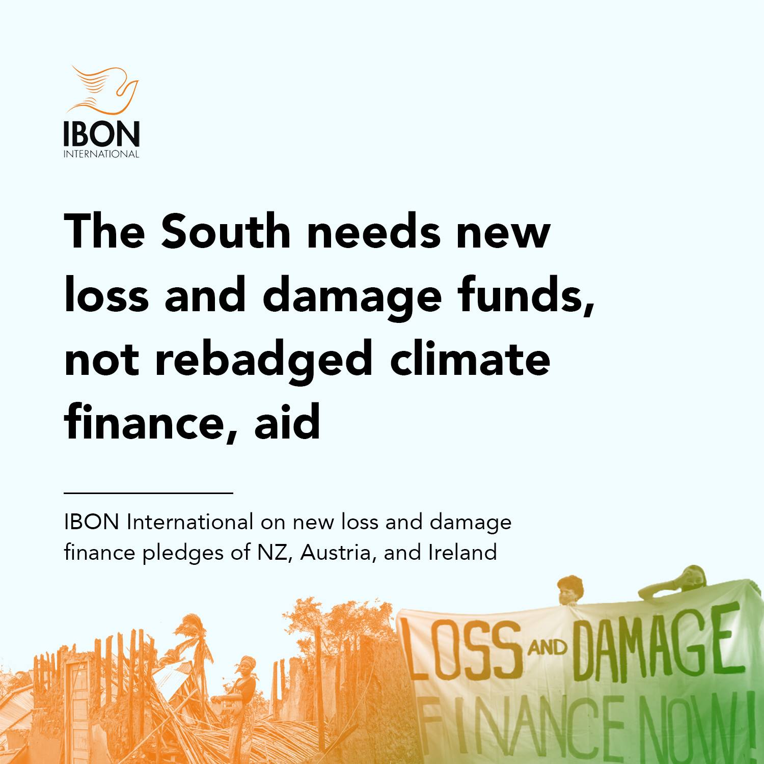 You are currently viewing The South needs new loss and damage funds, not rebadged climate finance, aid