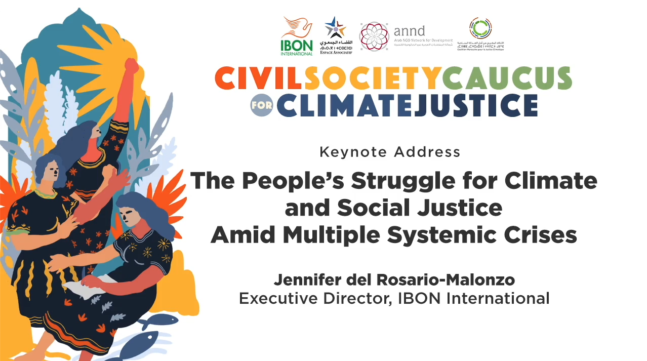 [VIDEO] The people’s struggle for climate and social justice amid multiple systemic crises