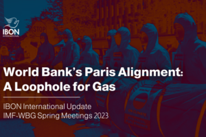 World Bank’s Paris Alignment: A Loophole for Gas