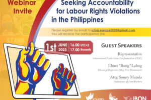 [WEBINAR] Seeking Accountability for Violations of Labour Rights in the Philippines
