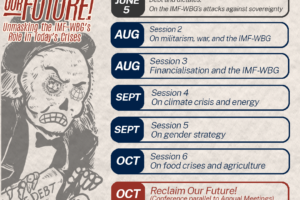 Reclaim Our Future! Unmasking the IMF-WBG’s Role in Today’s Crises