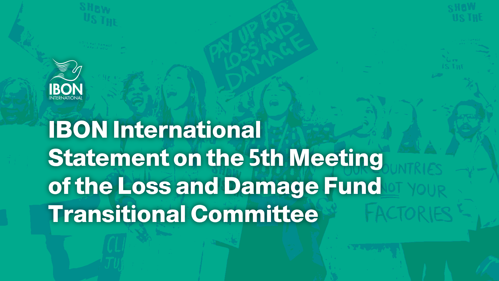 You are currently viewing Statement on the 5th Meeting of the Loss and Damage Fund Transitional Committee