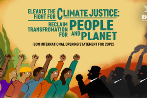 Elevate the Fight for Climate Justice: Reclaim Transformation for People and the Planet!