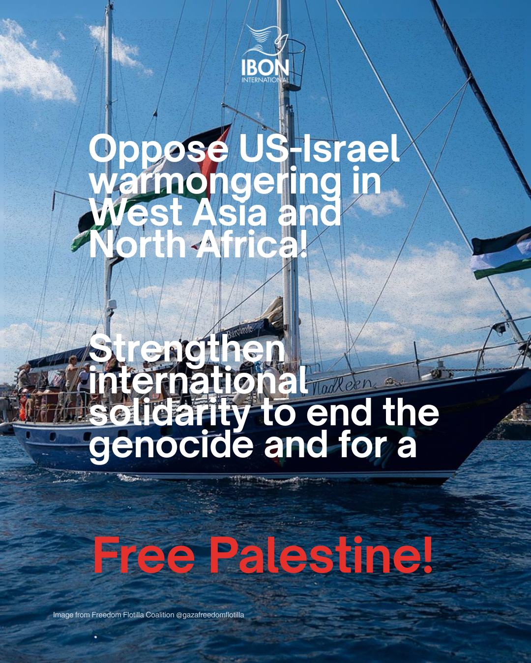 Statement on Gaza Freedom Flotilla