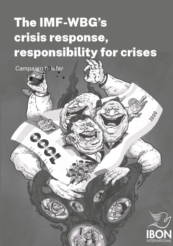 The IMF-WBG's crisis response, responsibility for crises