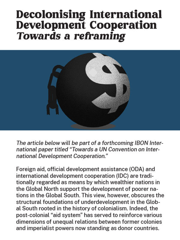 Decolonising International Development Cooperation