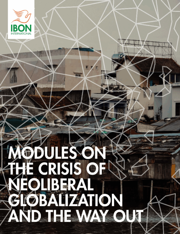 Modules on the Crisis of Neoliberal Globalization and the Way Out