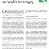 Democracy Founded on People’s Sovereignty